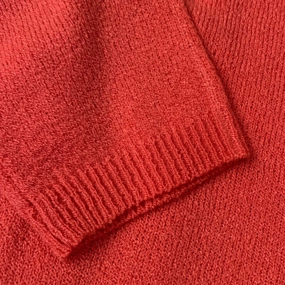 NEW white stag orange sweater